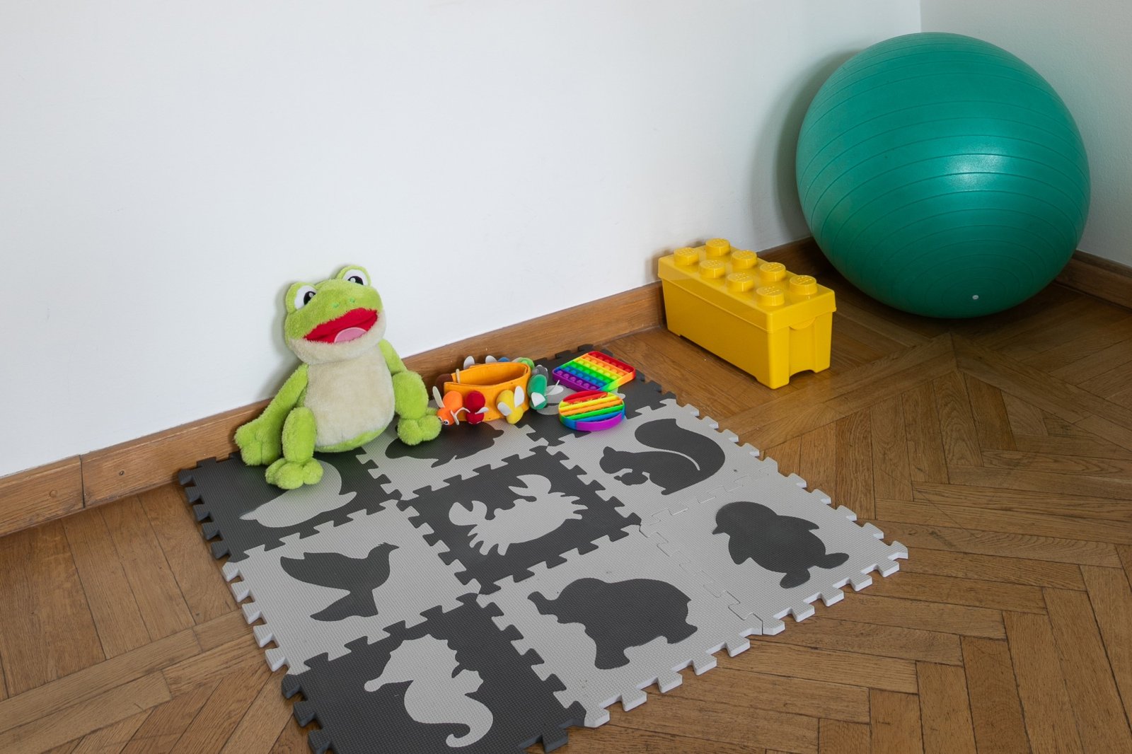 Play corner for children in our counselling room
